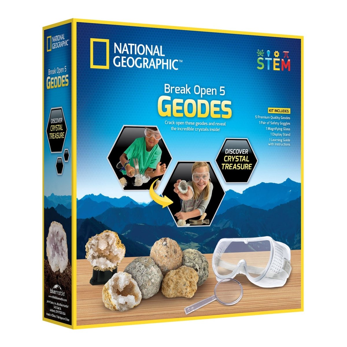 NG BREAK OPEN 5 GEODES KIT - Premium for Kids in Qatar | Toysaro.com